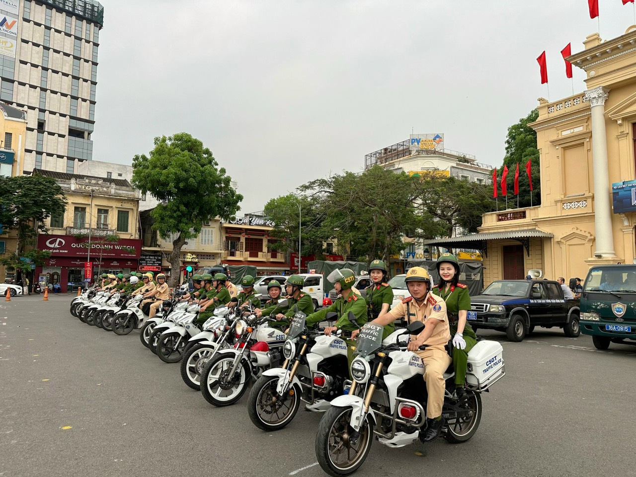 Triển khai đồng bộ phương án bảo vệ tuyệt đối an ninh trật tự, an toàn giao thông dịp nghỉ lễ 30/4, 1/5